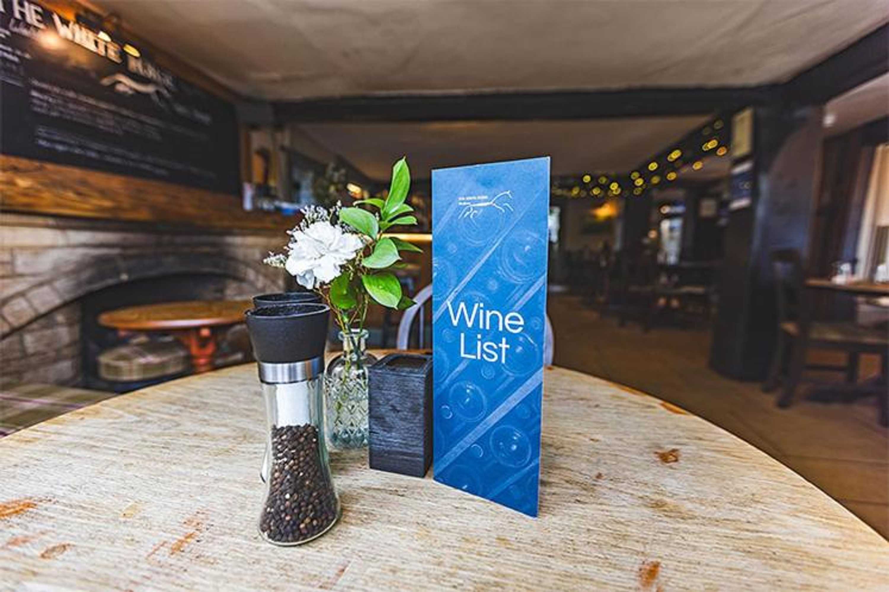 Gift card for White Horse Inn