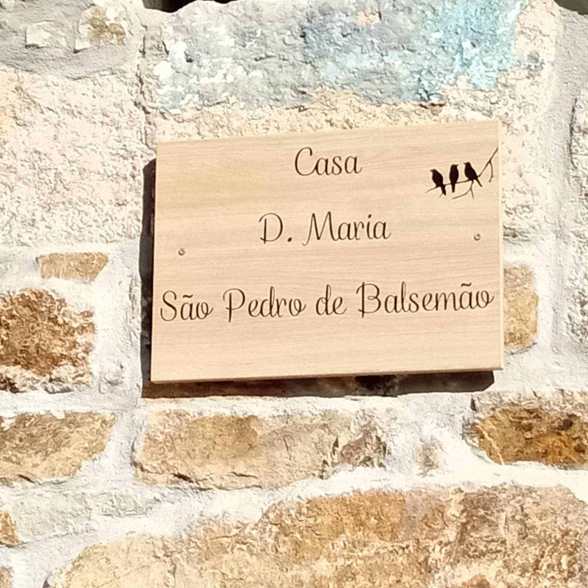 Gift card for D. Maria São Pedro de Balsemão