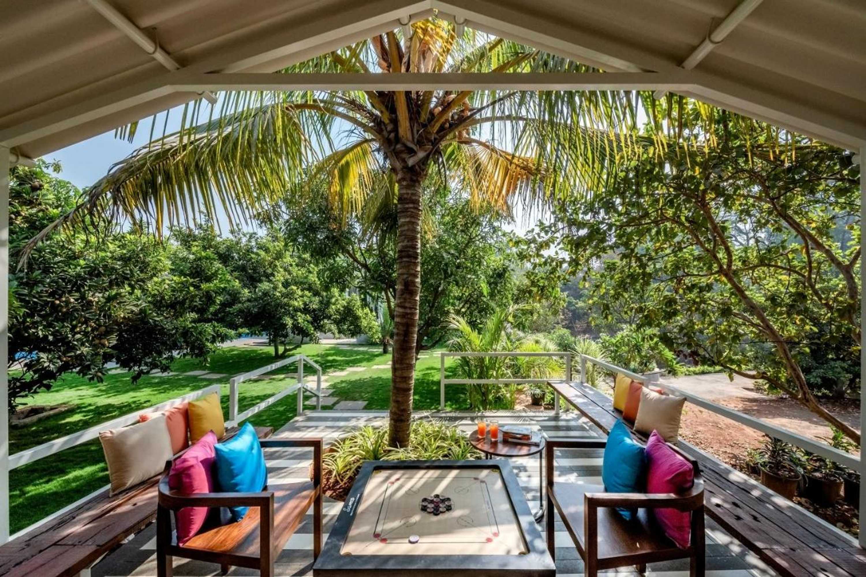 Gift card for Saffronstays Casa Manga, Karjat - Pet-Friendly Pool Villa Near Nd's Film World And Saltt