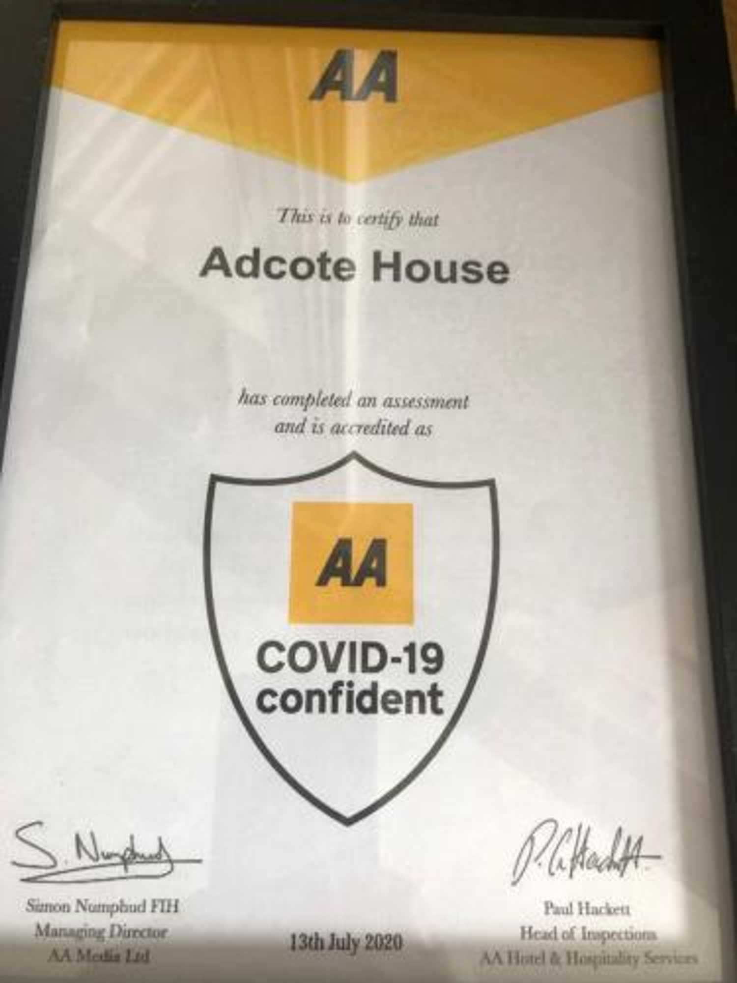 Gift card for Adcote House Exclusive For Adults Gift card for Adcote House Exclusive For Adults