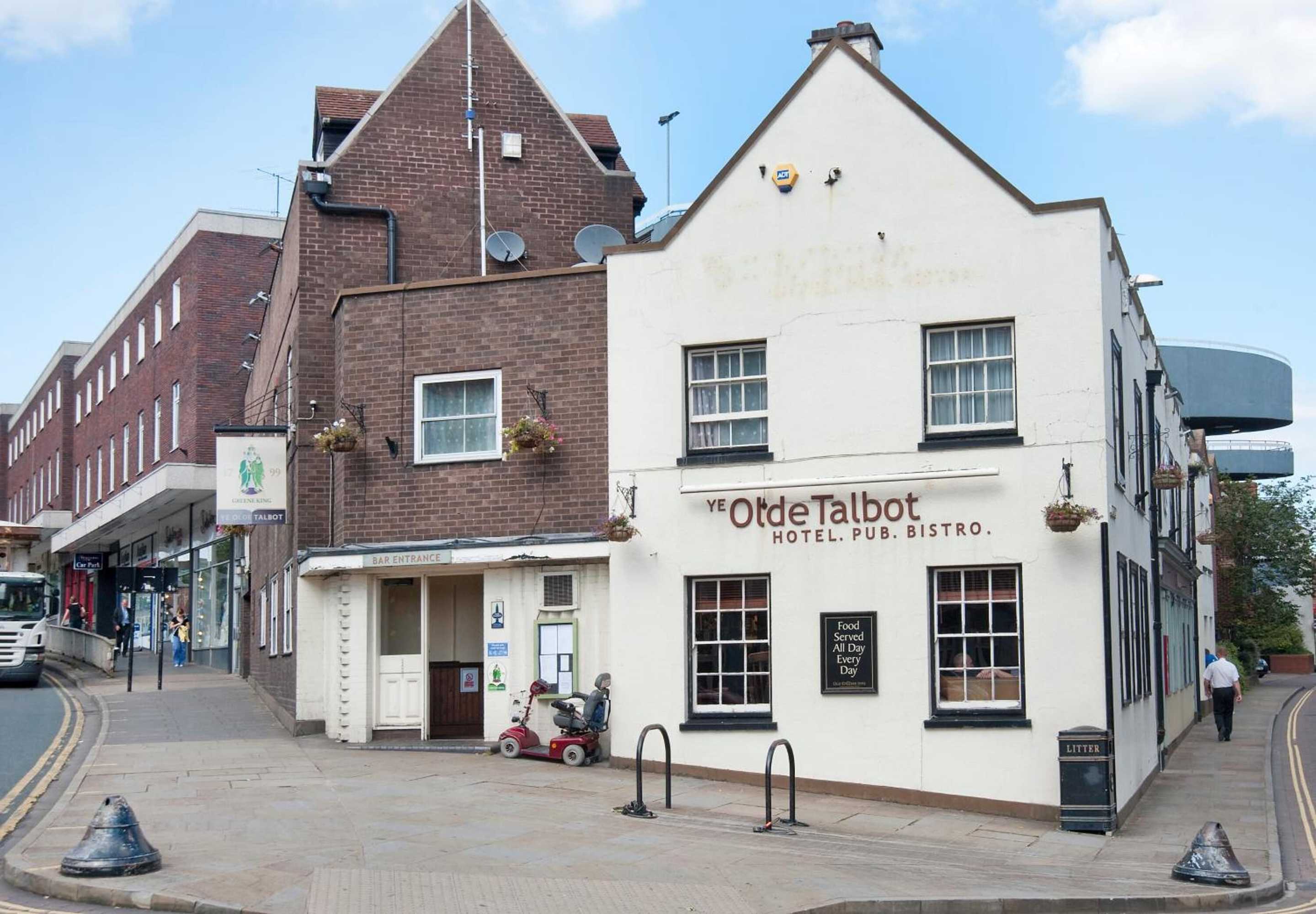 Gift card for Ye Olde Talbot Hotel by Greene King Inns