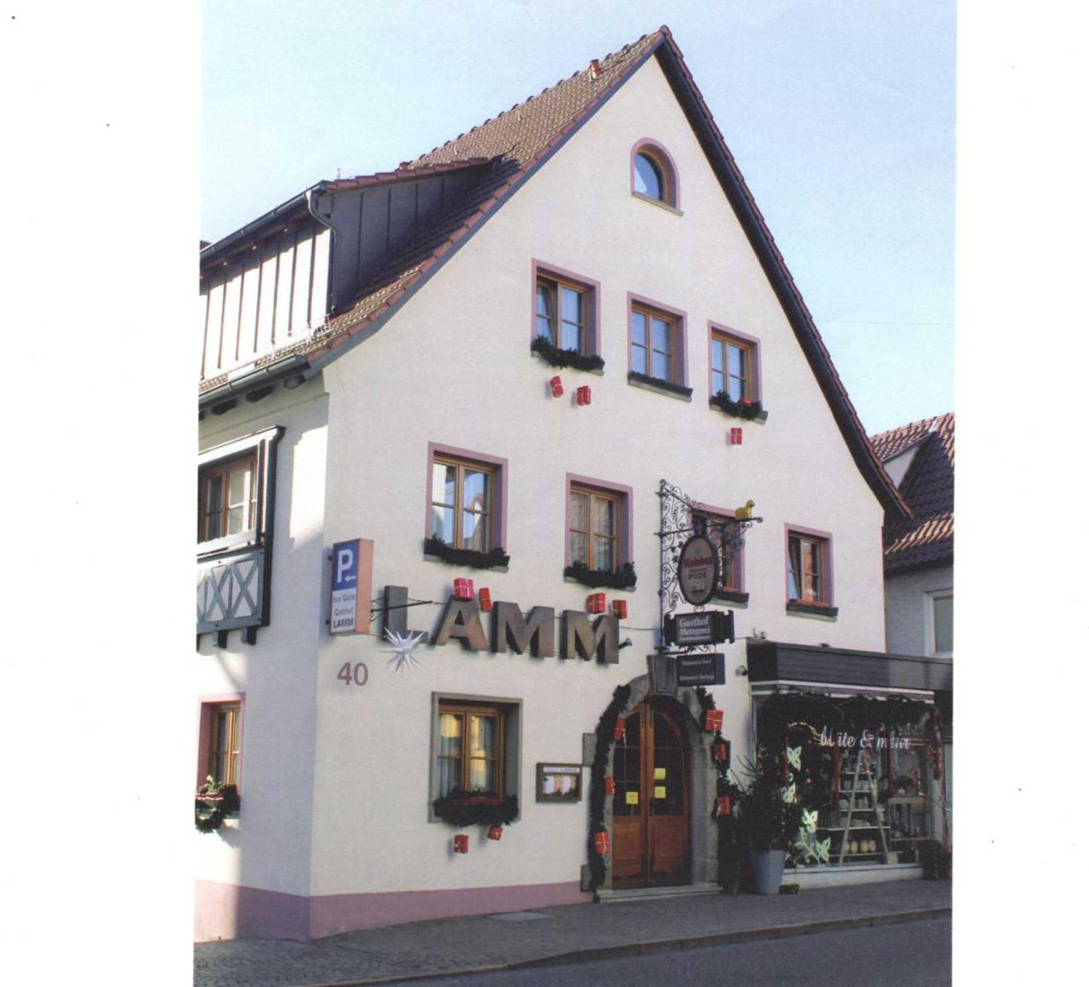 Gift card for Gasthof Lamm
