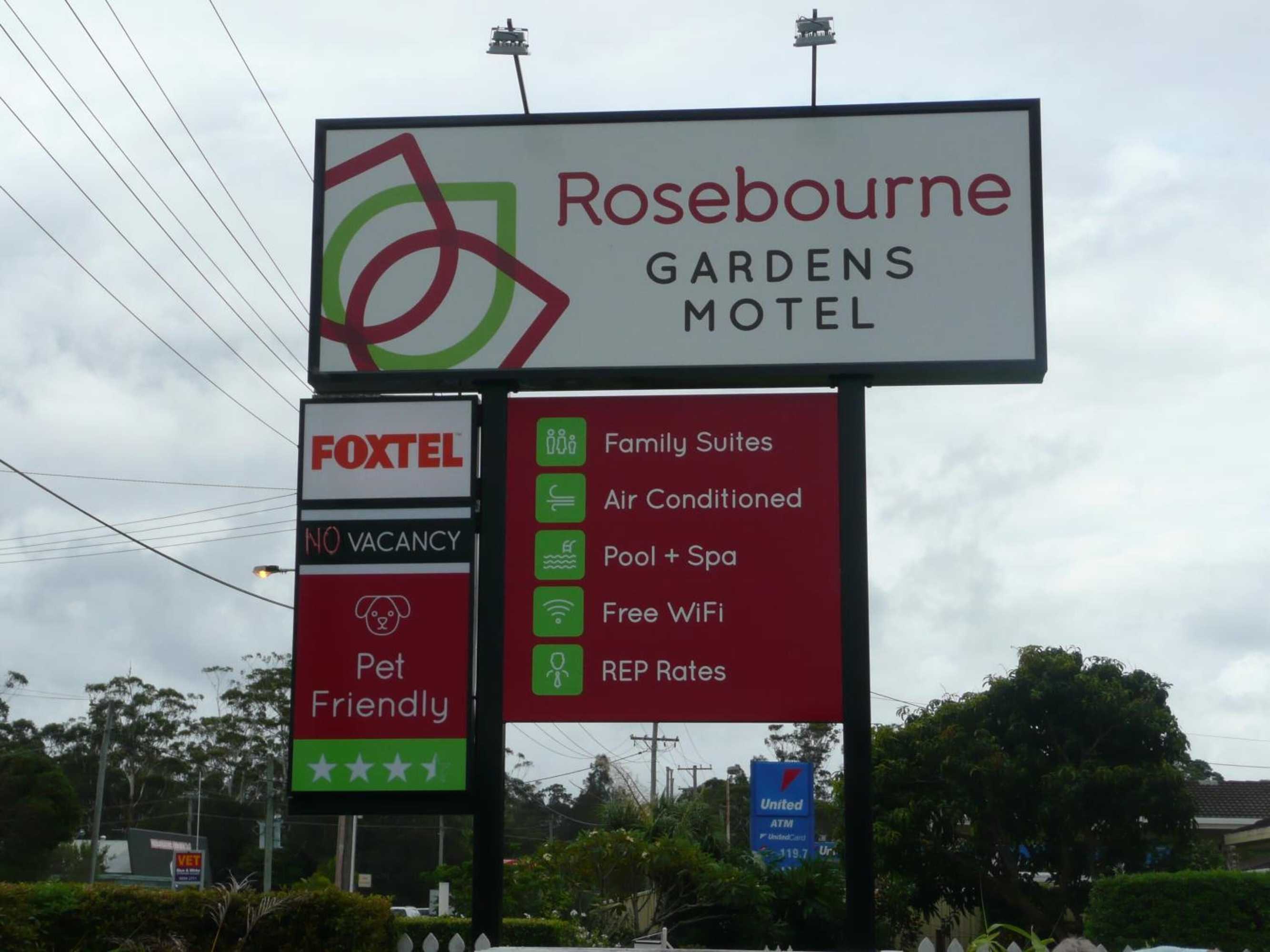 Gift card for Rosebourne Gardens Motel Gift card for Rosebourne Gardens Motel