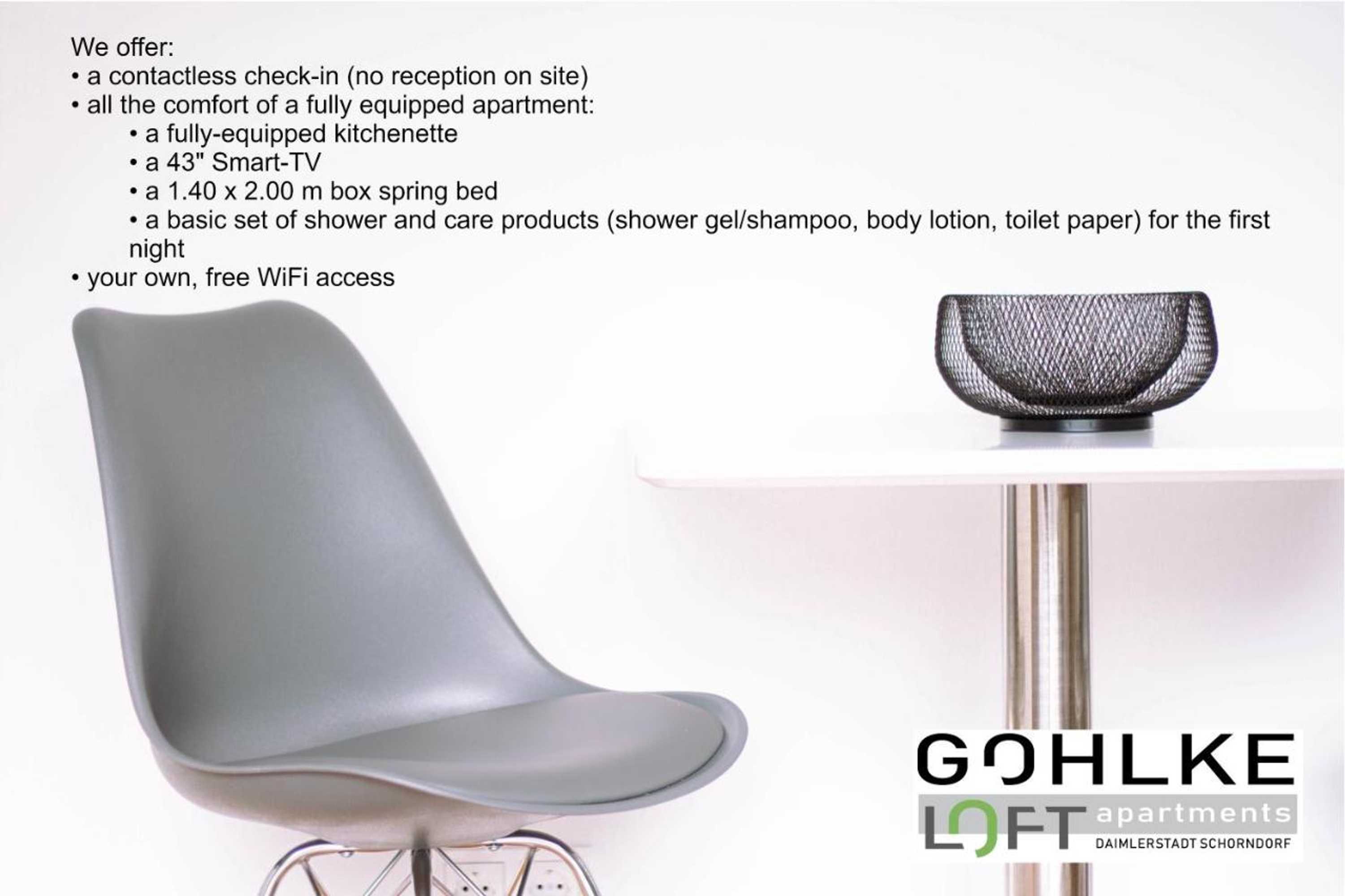 Gift card for Gohlke L.o.f.t. Apartments