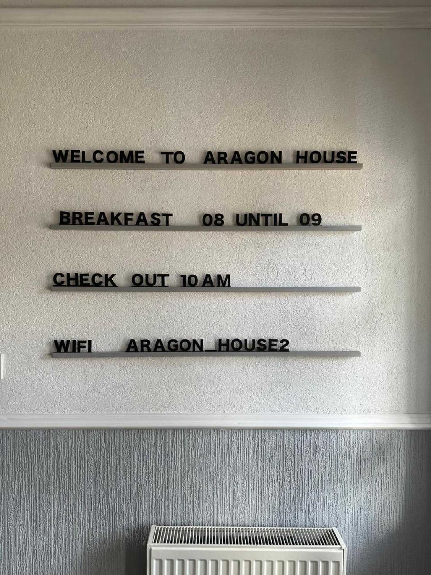 Gift card for Aragon House Hotel