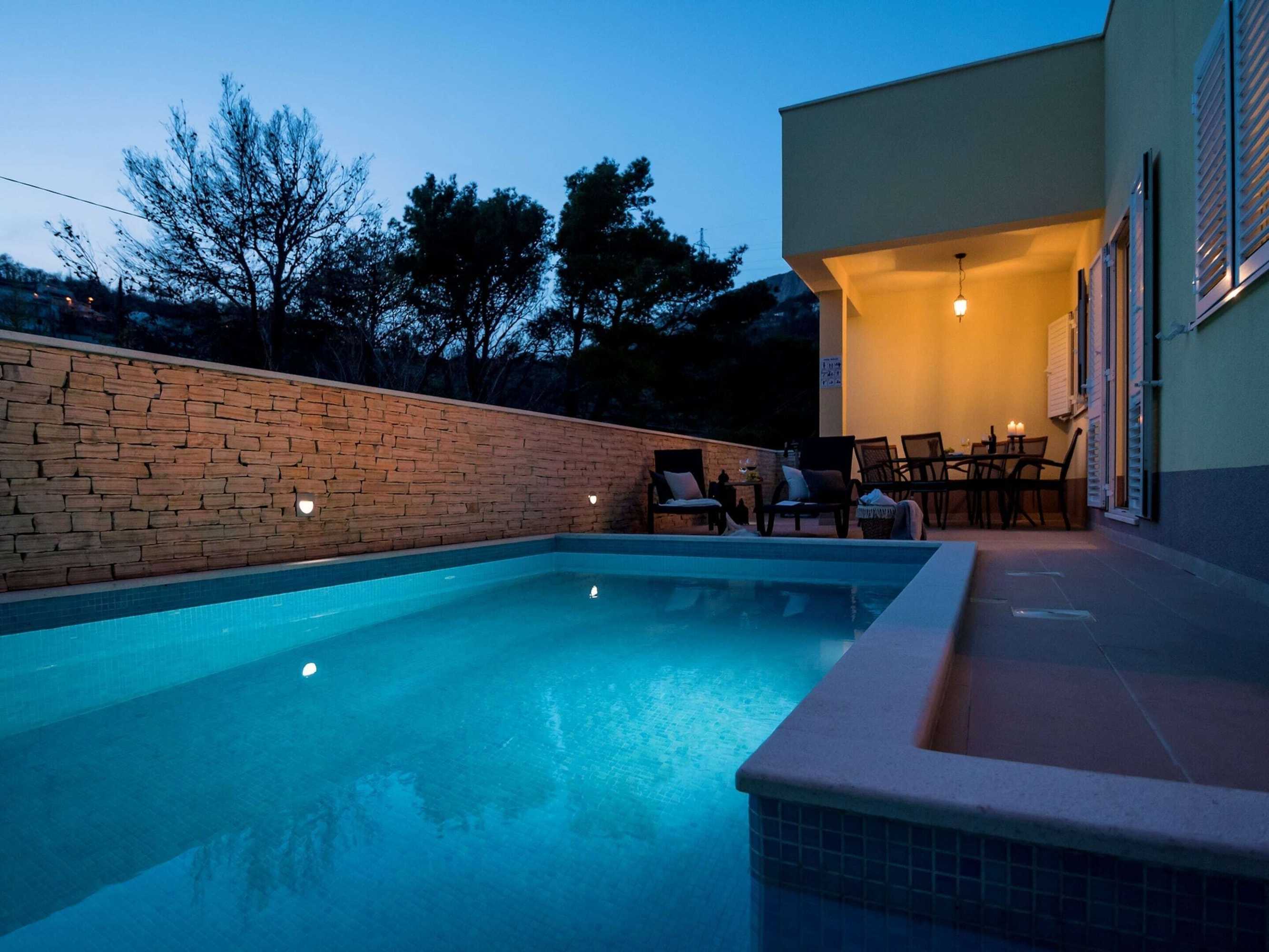 Gift card for Luxury Villa Lelu With Heated Saltwater Pool, Parking, High Speed Internet, Bbq, El. Car Charge T2