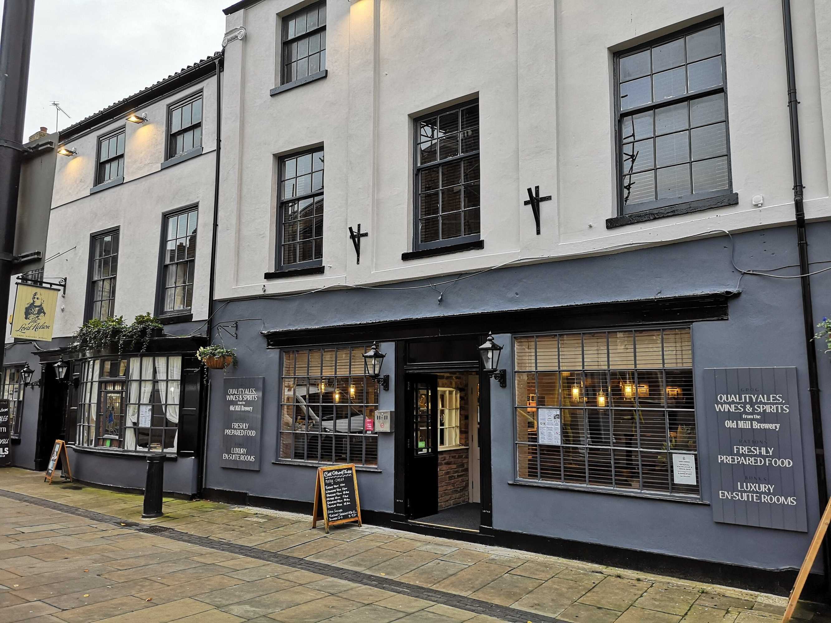 Gift card for The Lord Nelson