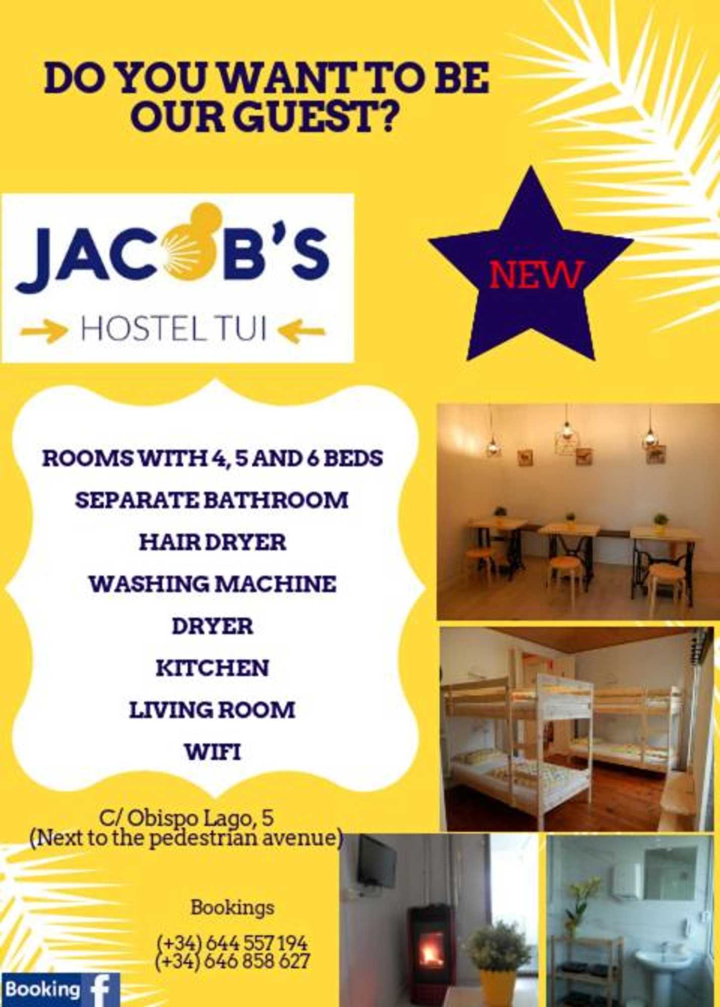 Gift card for Jacob's Hostel Tui