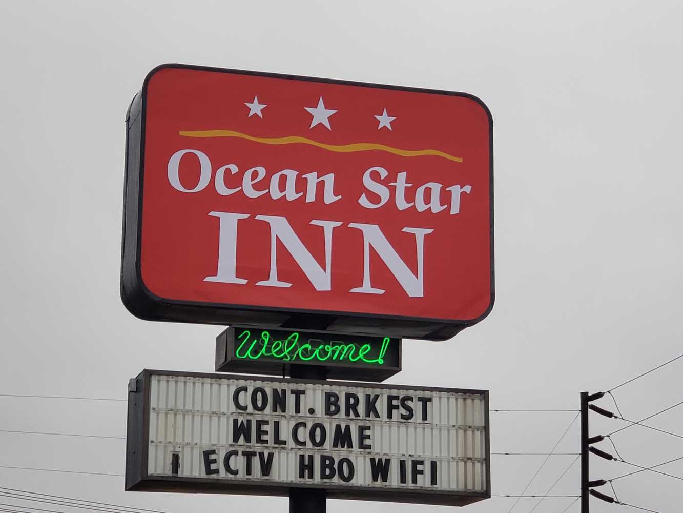 Gift card for Ocean Star Inn