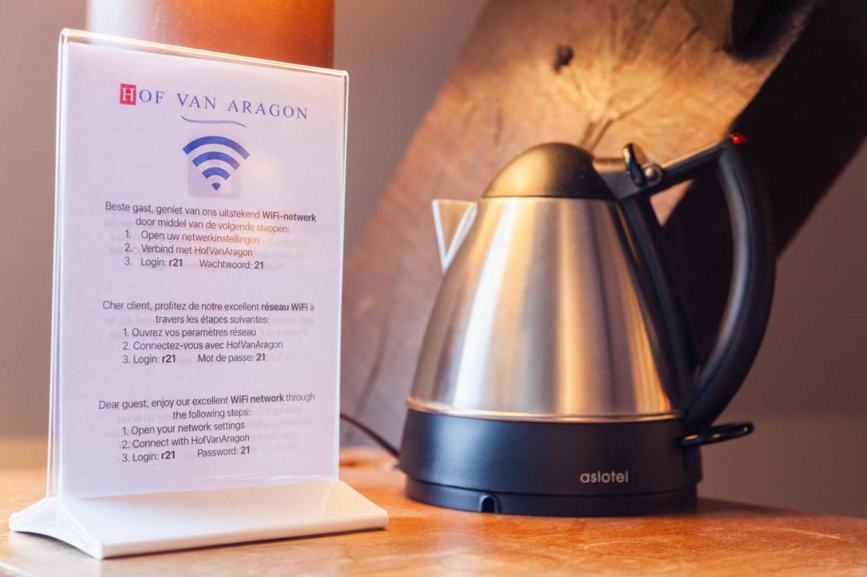 Gift card for Hotel Hof Van Aragon