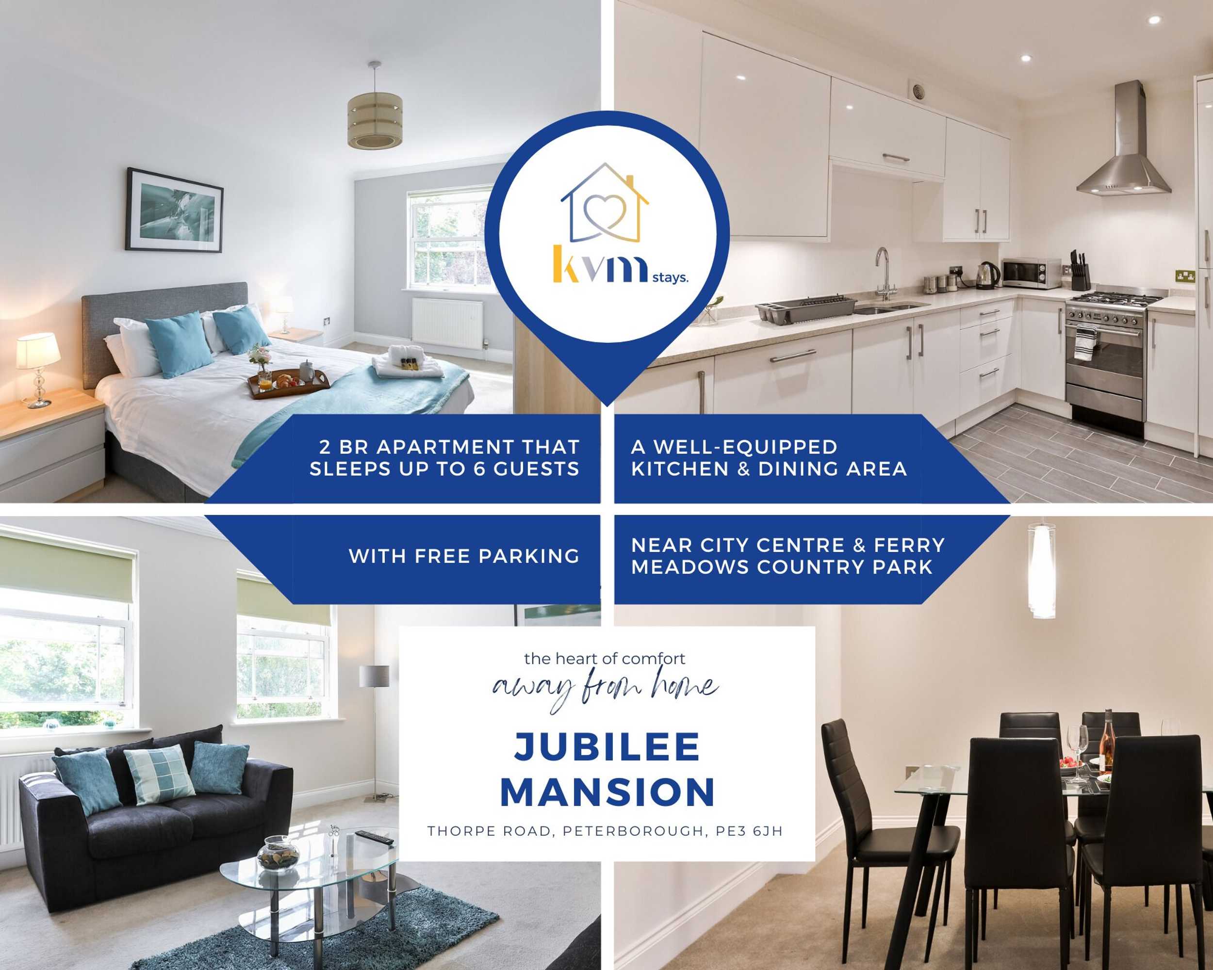 Gift card for Kvm - Jubilee Mansions Apartment by Kvm Stays