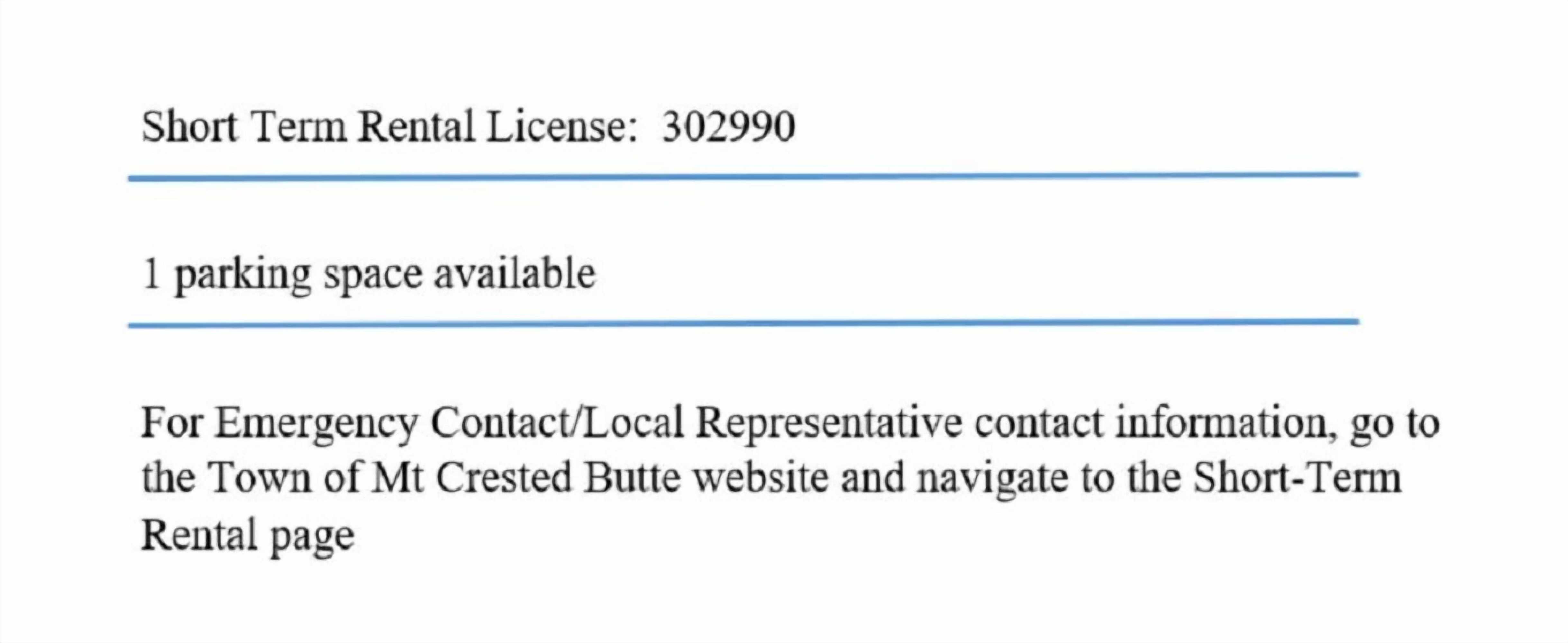 Gift card for Axtel Condominiums by CB Lodging