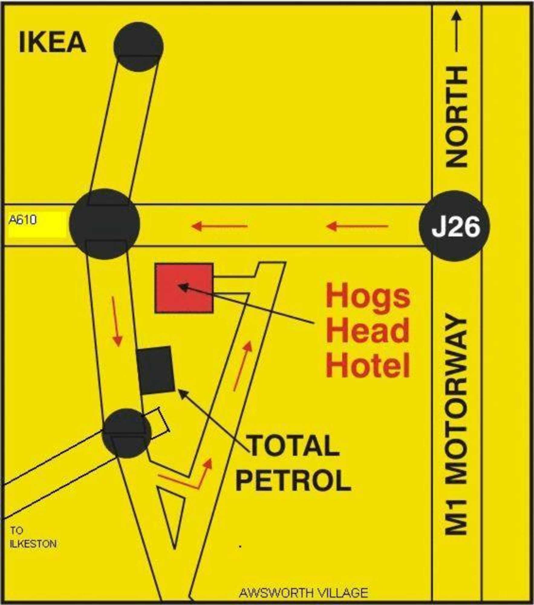 Gift card for Hogs Head Hotel