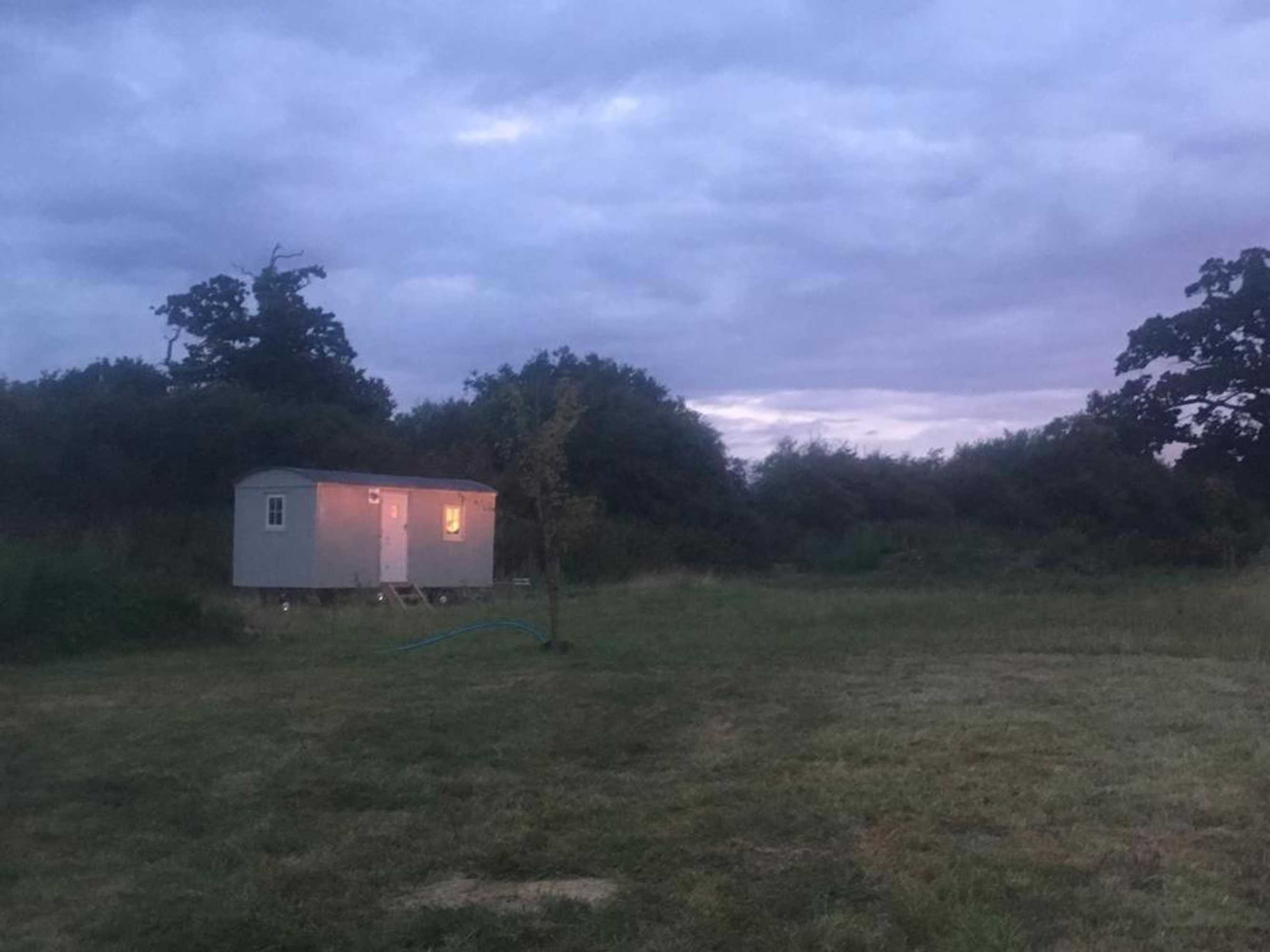 Gift card for Romantic Secluded Shepherd Hut Hares Rest