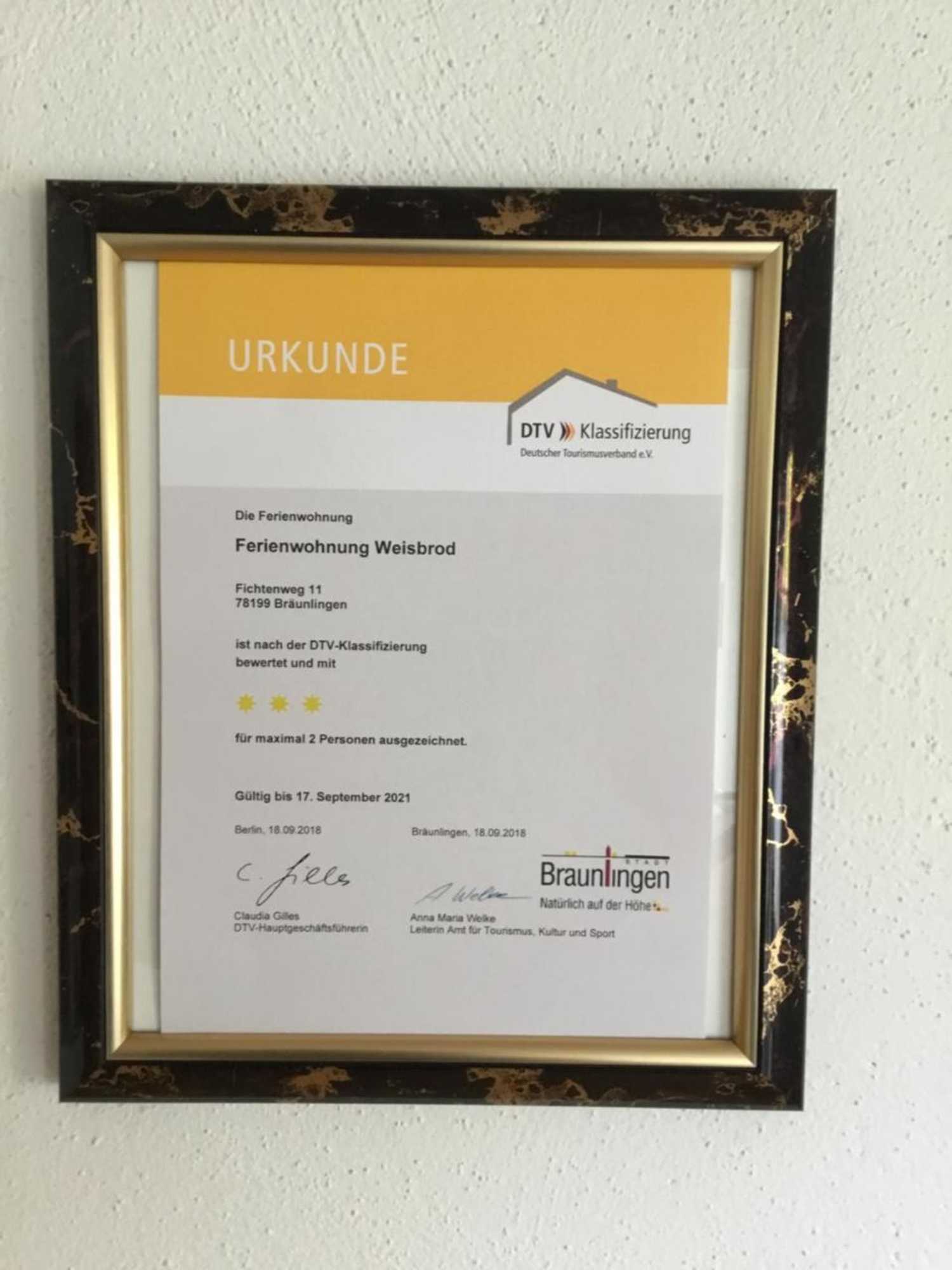 Gift card for Ferienwohnung Weisbrod