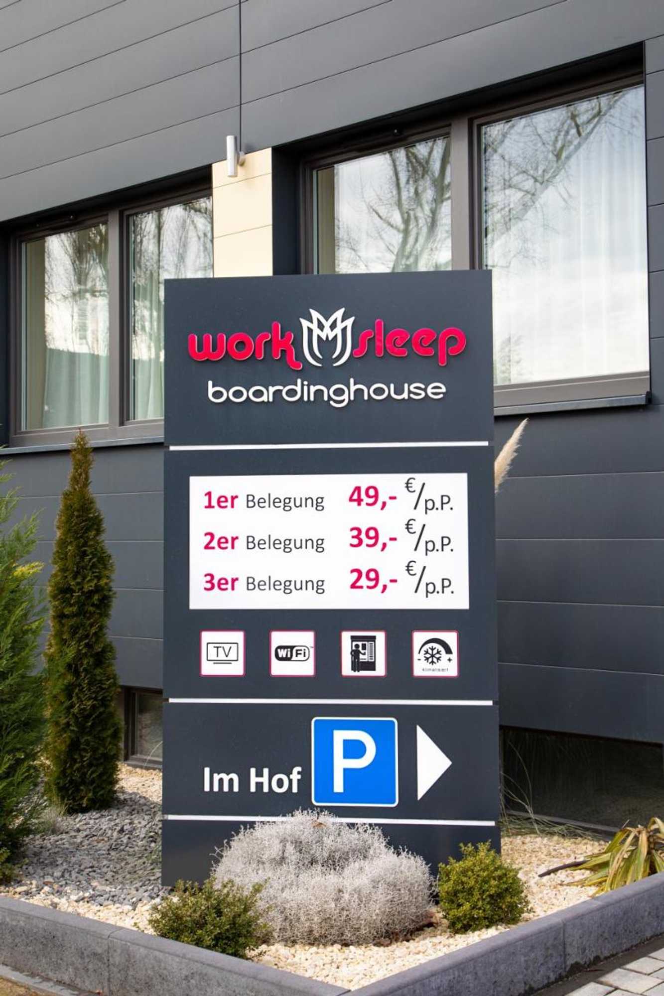 Gift card for Work & Sleep Boardinghouse Mannheim