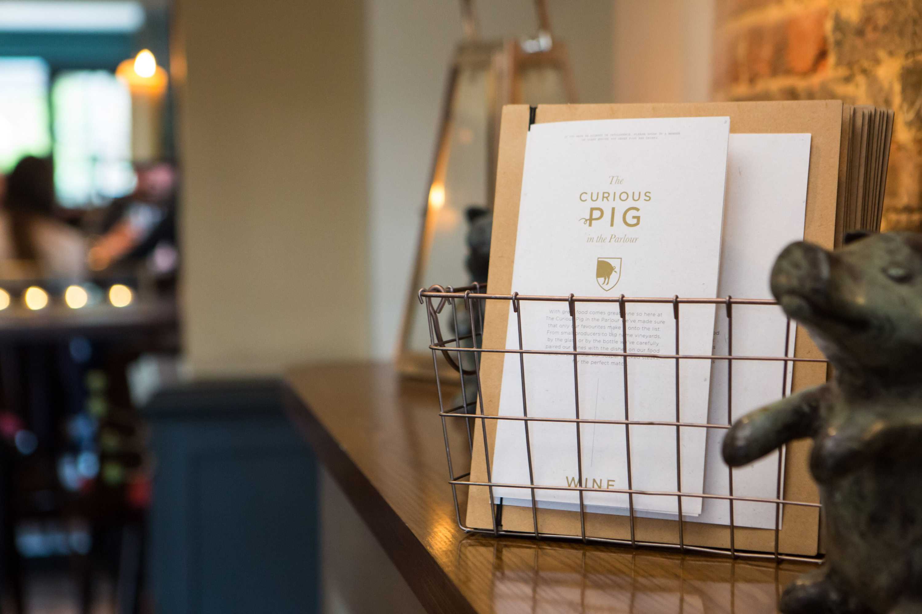 Gift card for The Curious Pig in The Parlour Gift card for The Curious Pig in The Parlour