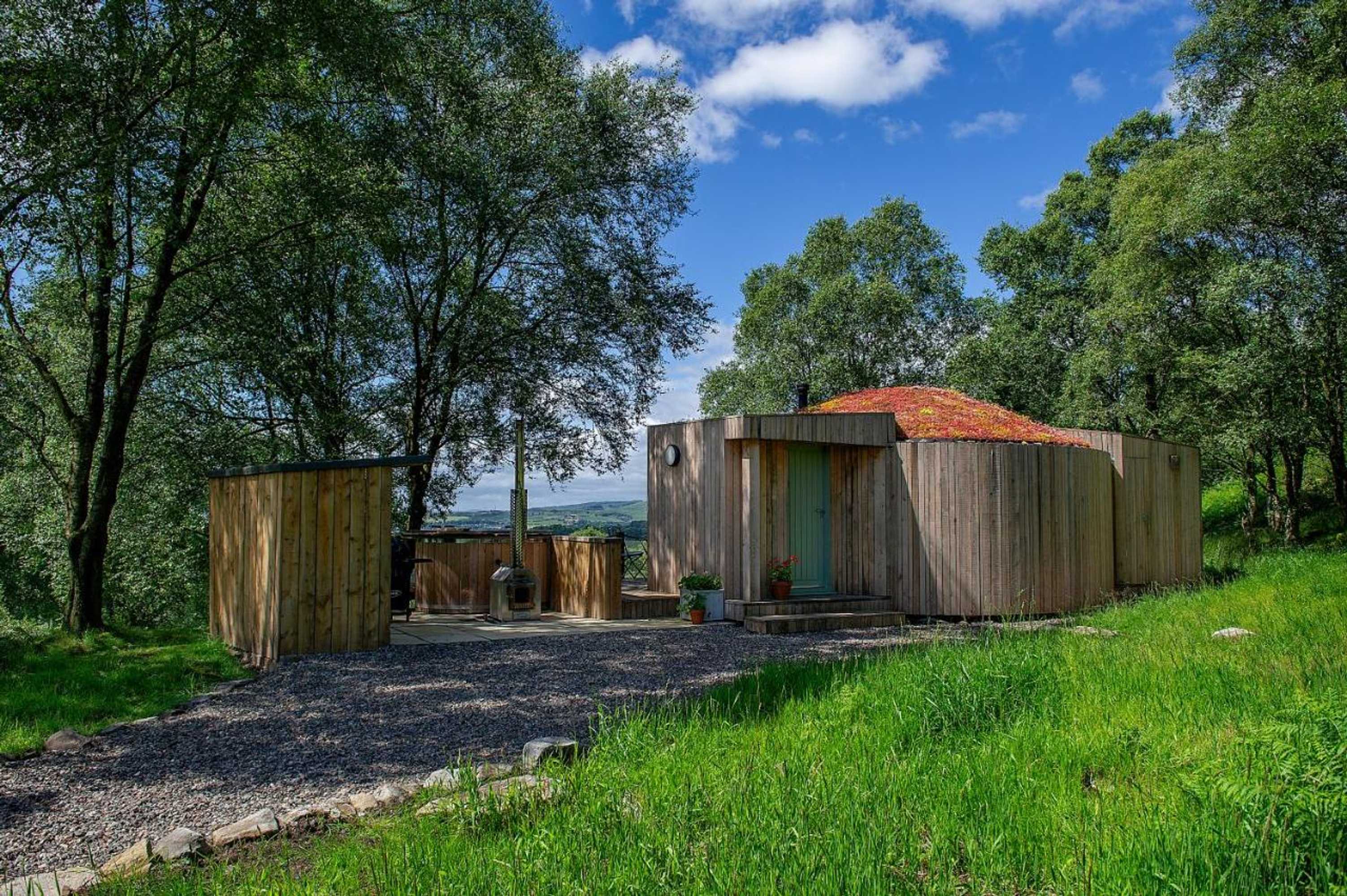 Gift card for Craigmaddie Muir Roundhouse With Hot Tub Romantic, Luxury, Rural Stay For 2 Near Milngavie Gift card for Craigmaddie Muir Roundhouse With Hot Tub Romantic, Luxury, Rural Stay For 2 Near Milngavie