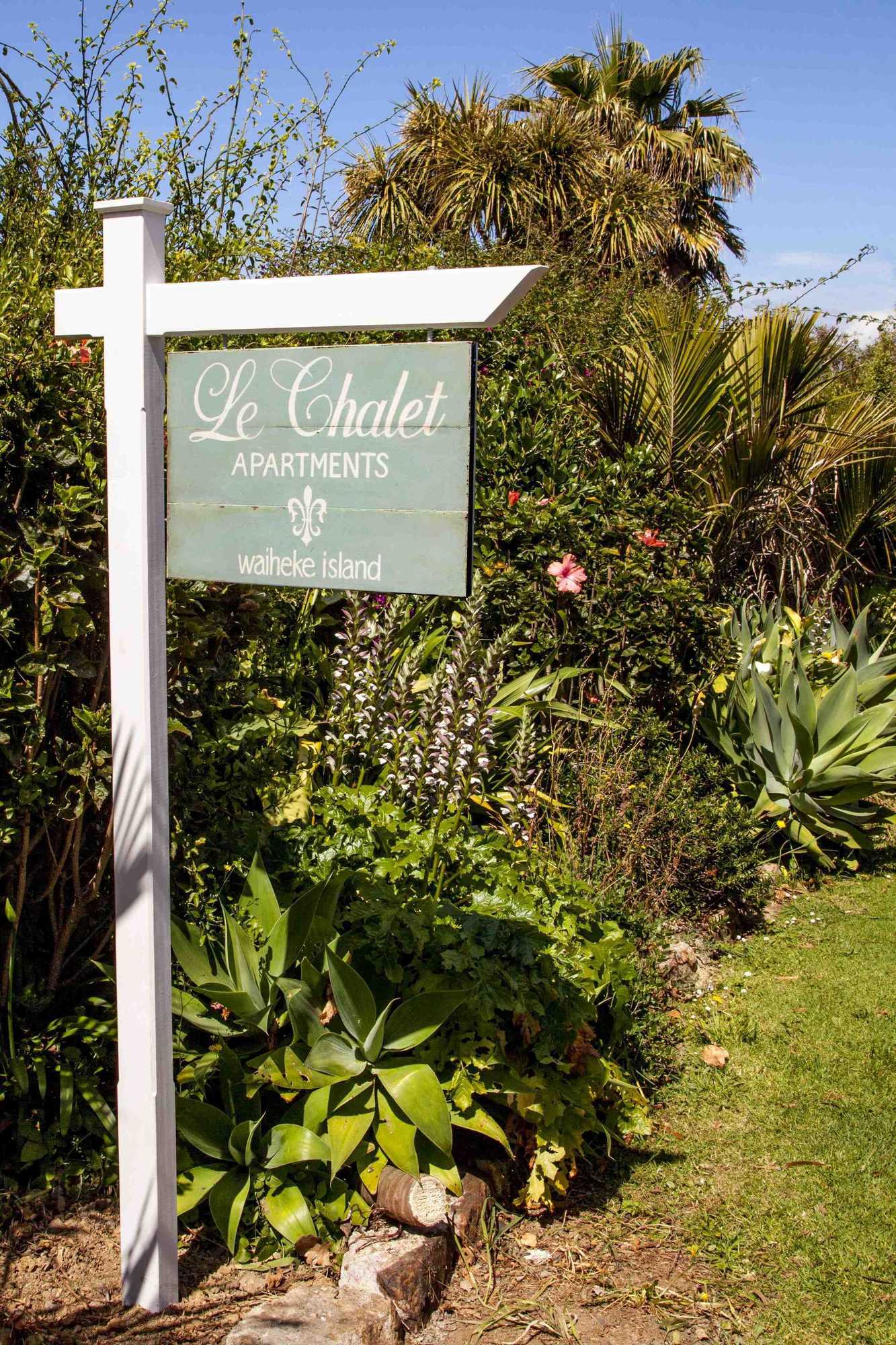 Gift card for Le Chalet Waiheke Apartments Gift card for Le Chalet Waiheke Apartments