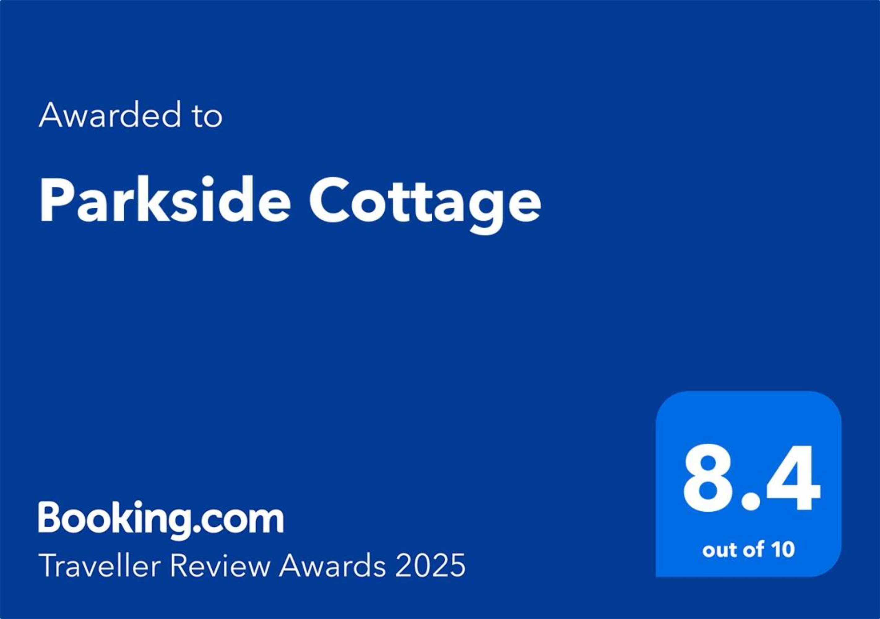 Gift card for Parkside Cottage