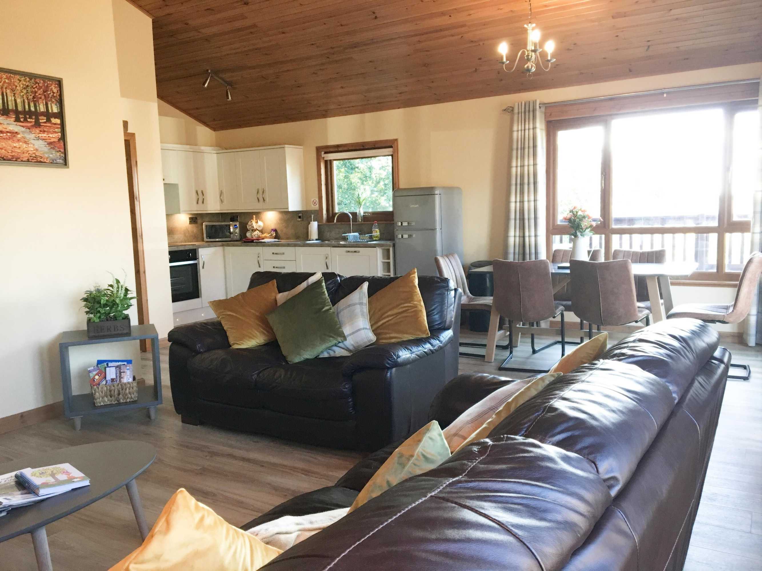 Gift card for Silver Birch Lodge With Hot Tub Near Cupar, Fife